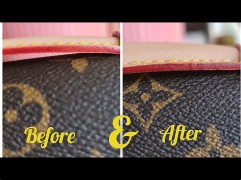 how to darken lv replica glazing|louis vuitton glazing fix hack.